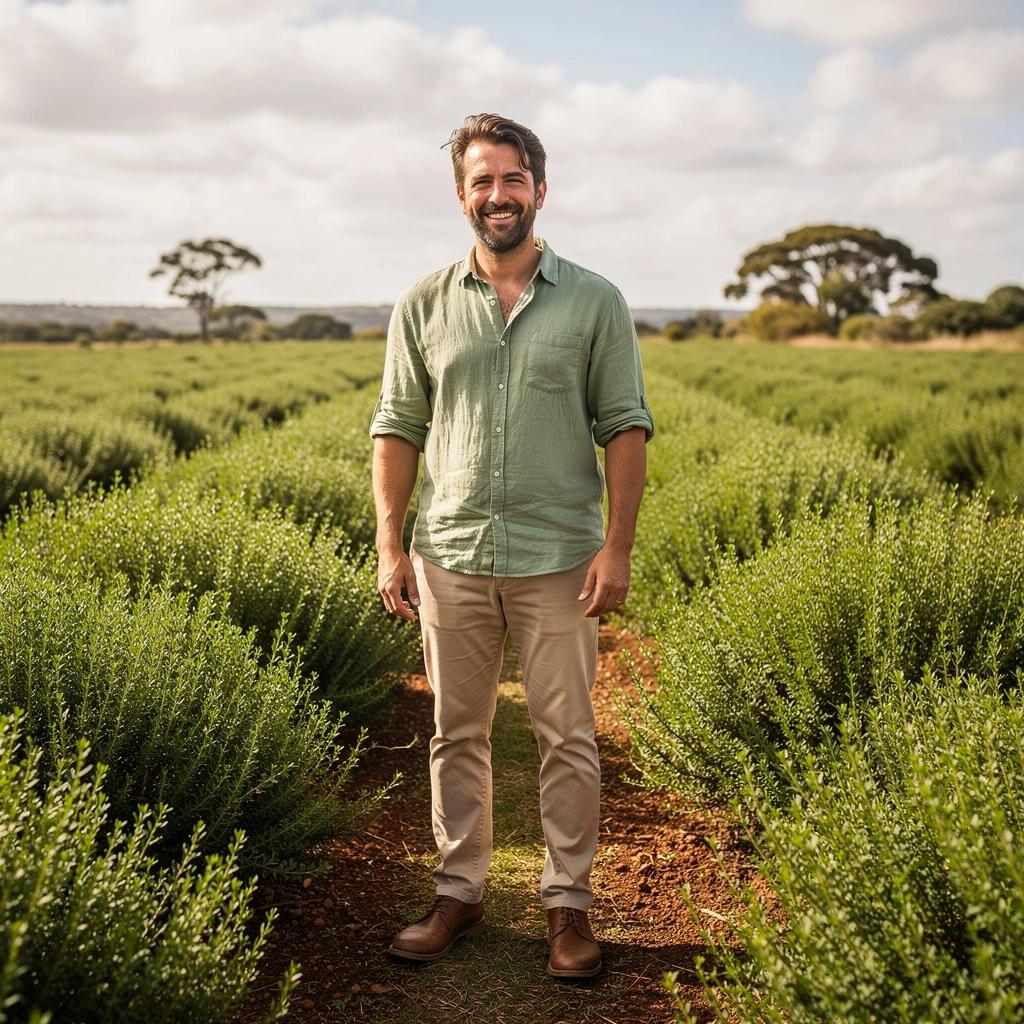 Rooibos tea levél, amely a szárításhoz és tároláshoz készül.