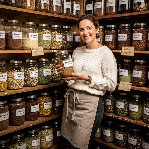 Koffeinmentes tea készítése, ízletes csésze gőzölgő itallal.